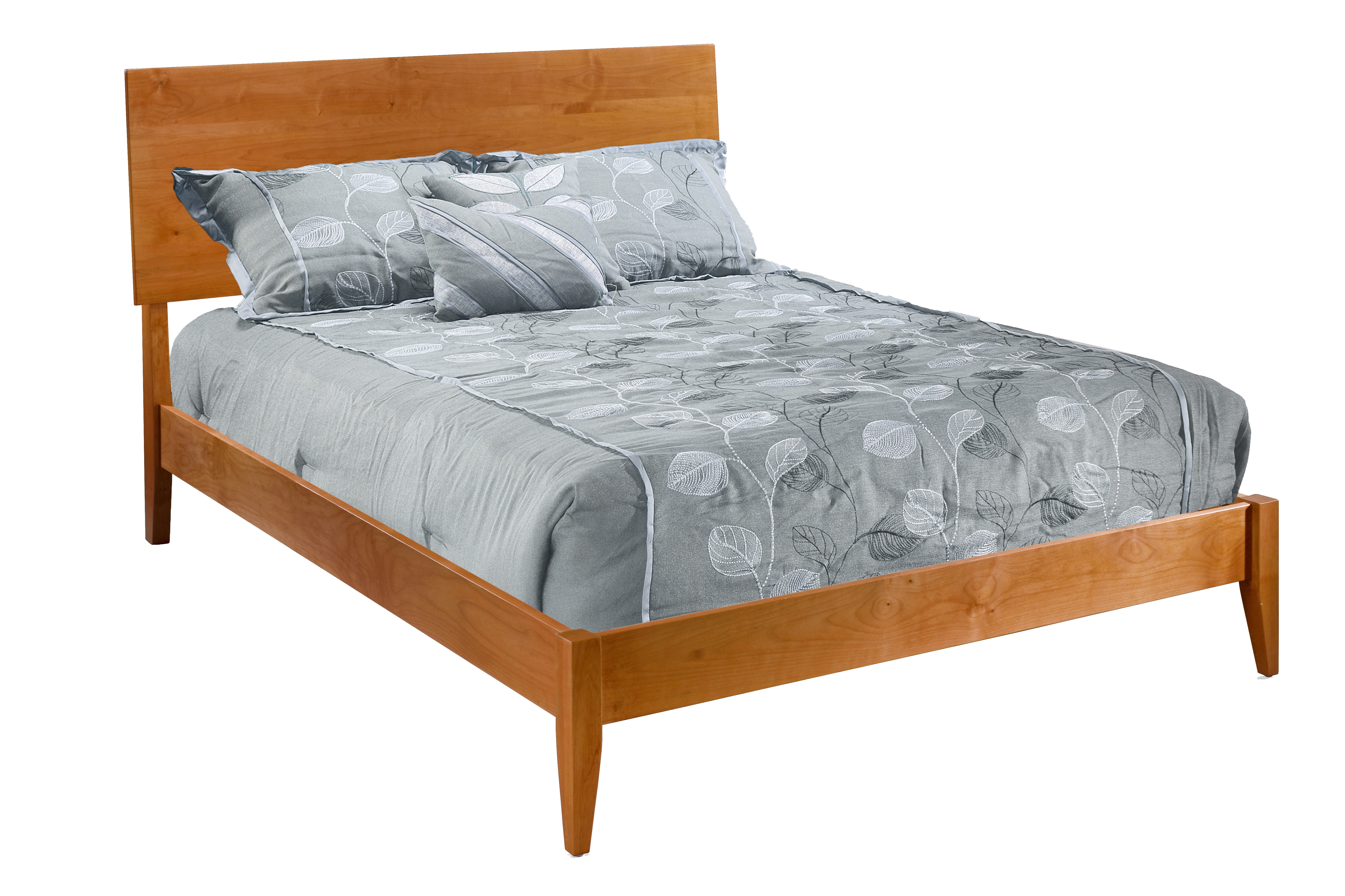 Modern Platform bed by Archbold Furniture Company